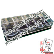 chip tray poker card scanner for barcode marked cards